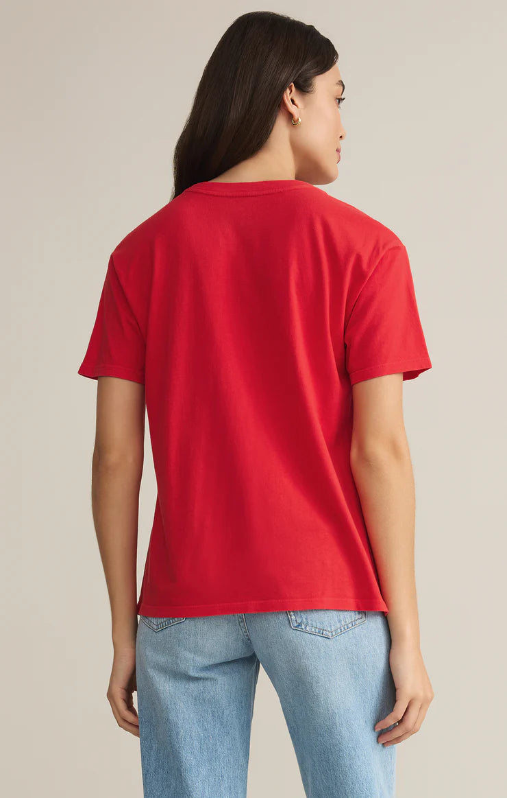 Z Supply love Red Tee