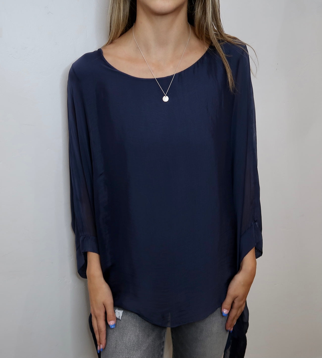 Karamel Classic Silk Blouse