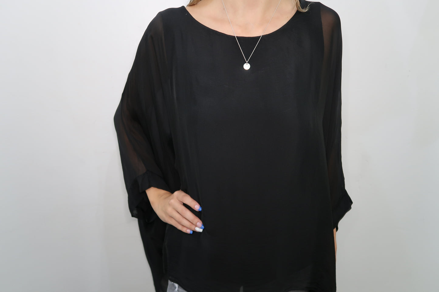 Karamel Classic Silk Blouse