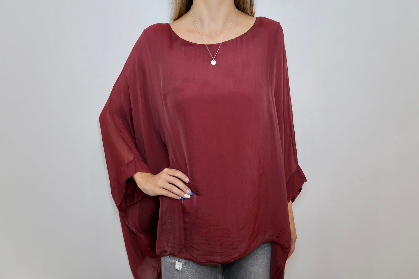 Karamel Classic Silk Blouse