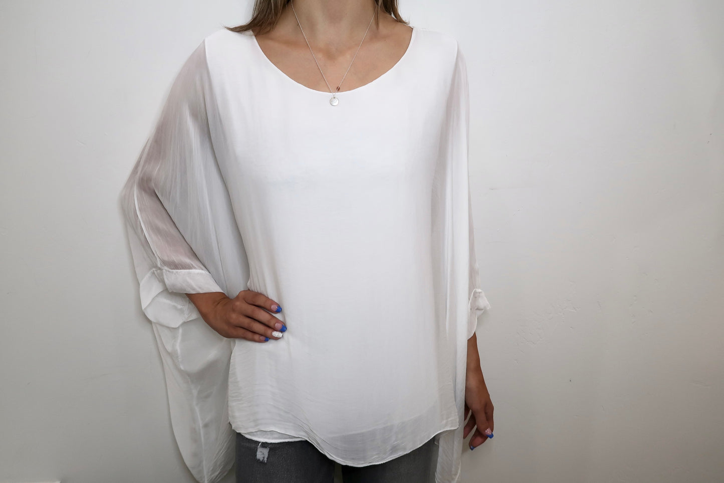 Karamel Classic Silk Blouse