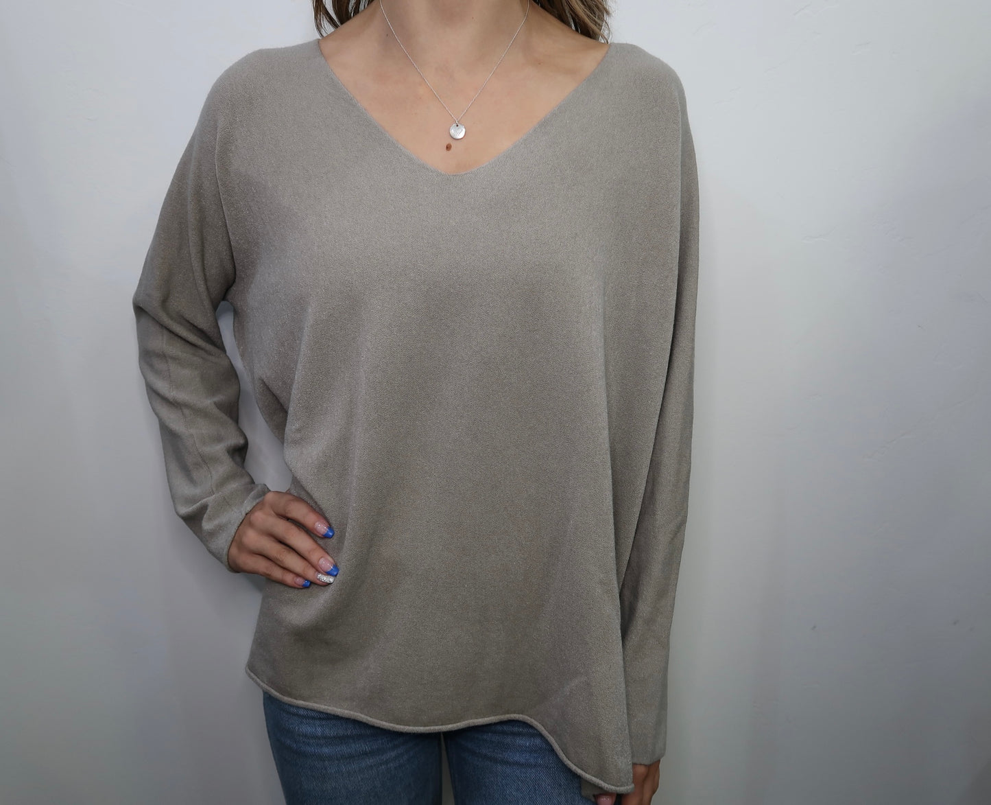 Karamel V Nk Blend Sweater