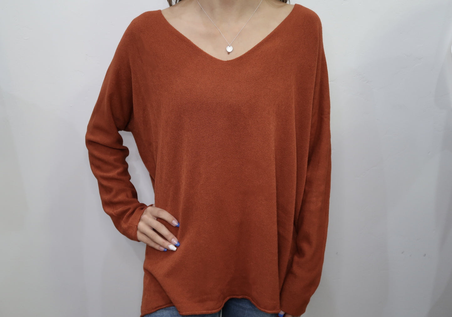 Karamel V Nk Blend Sweater