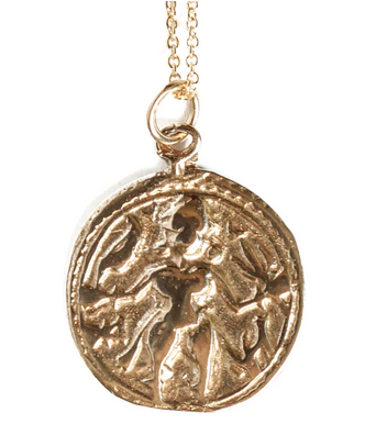 Julia deals coin pendant