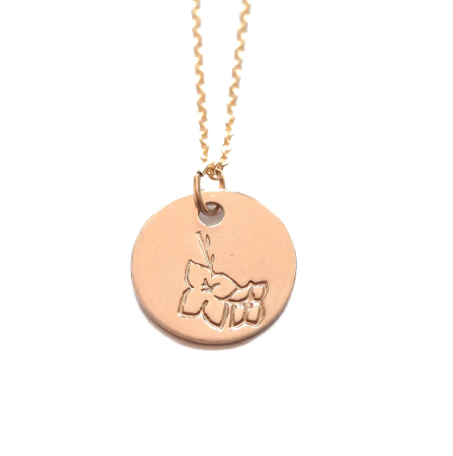 Gladiolus necklace 2025