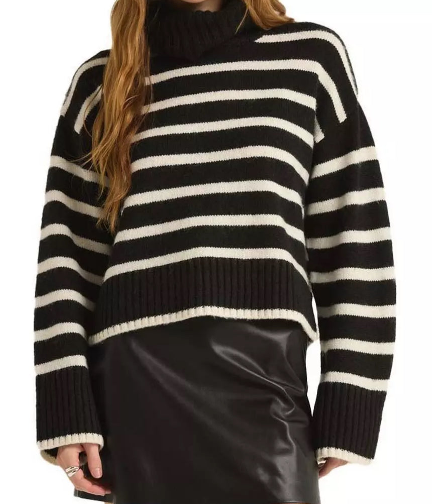 Z Supple Stripe Sweater