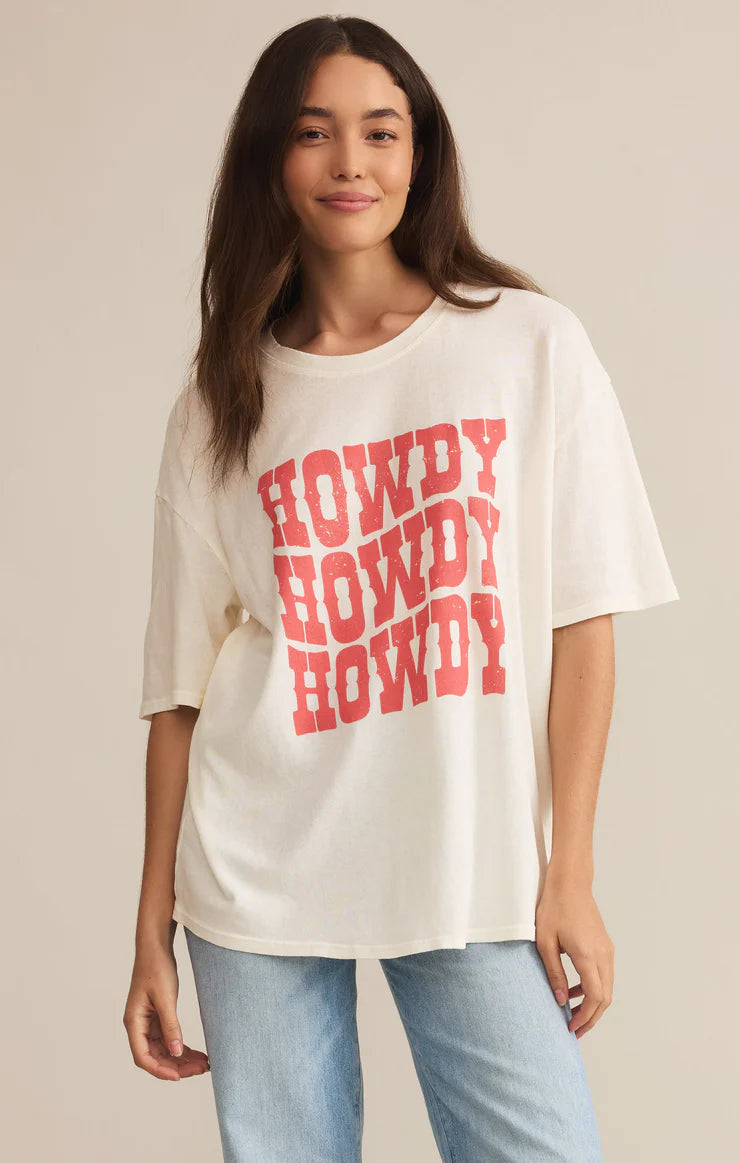 Z Supply Pink Howdy Tee