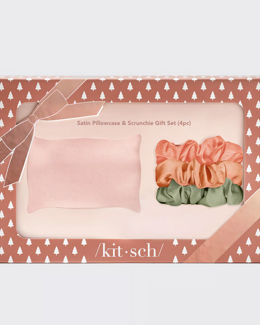 Kitsch Satin Pillowcase & Scrunchie Set