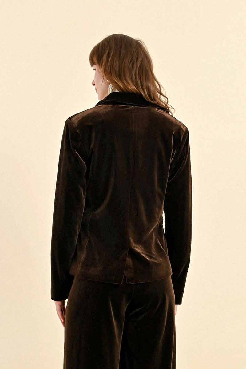 Molly B Soft Choco Blazer