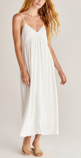Z Supply White Midi Dress